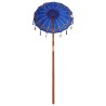 Parasol balinais Autre Bleu x 260 cm Coton et bois massif 