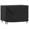 Housse de salon de jardin noir 140x70x90 cm imperméable 420D 