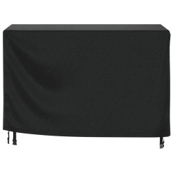 Housse de salon de jardin noir 140x70x90 cm imperméable 420D 