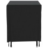 Housse de salon de jardin noir 140x70x90 cm imperméable 420D 