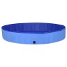 Piscine pliable pour chiens Bleu 200x30 cm PVC 
