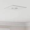 Spots encastrés 24 pcs Carré GU10 Blanc 91x91 mm 