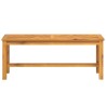 Banc de jardin 110 cm bois massif d'acacia 