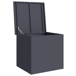 Boîte de Rangement Extérieure Anthracite 55 x 50.5 x 50 cm 