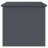 Boîte de Rangement Extérieure Anthracite 55 x 50.5 x 50 cm 