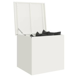Boîte de Rangement Extérieure Blanc 55 x 50.5 x 50 cm 