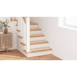 Tapis de marche avec support en latex Crème 20x75 cm 