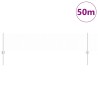 Poteaux de clôture 11 pcs U-Channel 40 cm en acier galvanisé 