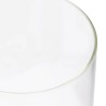 Pots de conservation en verre couvercle en bambou 4 pcs 1200 ml 