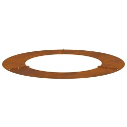 Planteur acier Corten Acier Corten Grand Incrustations décoratives 