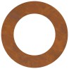 Planteur acier Corten Acier Corten Grand Incrustations décoratives 