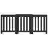 Couvre-Radiateur Chêne Noir 205x21.5x83.5 cm Bois structuré 