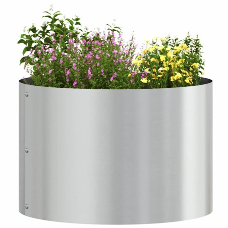 Pot en Métal Galvanisé Galvanisé Métal Galvanisé 30 cm de diamètre 