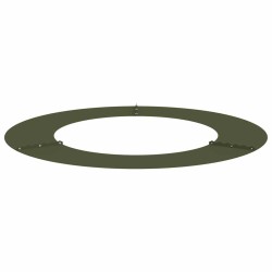 Pot de Fleurs Vert Olive Vert olive Plastique Grand 
