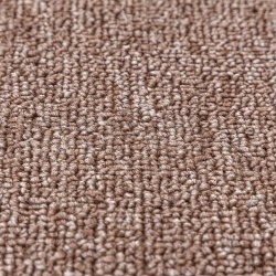 Tapis d'escalier avec dos en latex Marron clair 20x75 
