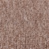 Tapis d'escalier avec dos en latex Marron clair 20x75 