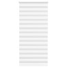Store zèbre blanc 115x200 cm largeur du tissu 110,9cm polyester 