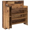 Armoire à chaussures Bois ancien 100.5x28x100 cm Bois reconstitué 