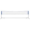 Filet de badminton avec volants 600 x 155 cm 