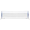 Filet de badminton avec volants 600 x 155 cm 