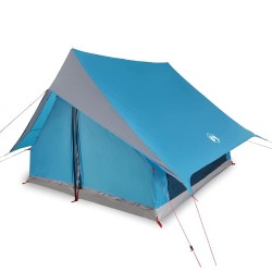 Tente A-Frame bleue, imperméable, pour 5 personnes 
