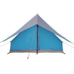 Tente A-Frame bleue, imperméable, pour 5 personnes 