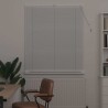 Store de Fenêtre avec des rideaux Autre Blanc 80 x 130 cm Aluminium 