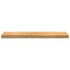 Marches d'escalier 2 pcs marron clair 100x25x2 cm chêne massif 