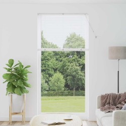 Store de Fenêtre avec des rideaux Autre Blanc 100 x 220 cm Aluminium 