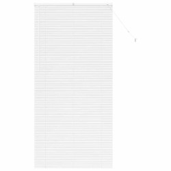 Store de Fenêtre avec des rideaux Autre Blanc 100 x 220 cm Aluminium 
