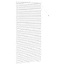 Store de Fenêtre avec des rideaux Autre Blanc 100 x 220 cm Aluminium 