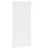 Store de Fenêtre avec des rideaux Autre Blanc 100 x 220 cm Aluminium 