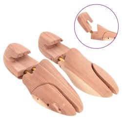 Tendeur de chaussures avec chausse-pied EU 38-39 bois de cèdre 