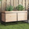 Jardinière 100x40x50 cm bois de pin massif 