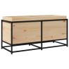 Jardinière 100x40x50 cm bois de pin massif 