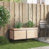Jardinière 100x40x50 cm bois de pin massif 