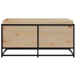 Jardinière 100x40x50 cm bois de pin massif 
