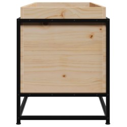 Jardinière 100x40x50 cm bois de pin massif 