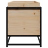Jardinière 100x40x50 cm bois de pin massif 