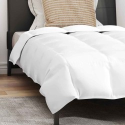 Couette Autre avec oreiller 2 pcs Blanc 135 x 220 cm Bas 