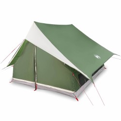 Tente de camping A-Frame 5 personnes verte et étanche 