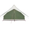 Tente de camping A-Frame 5 personnes verte et étanche 