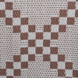 Tapis d'extérieur ARAKIL marron 140x200 cm PP 