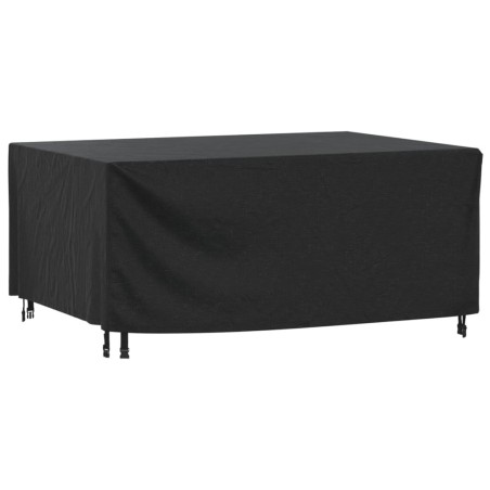 Housse de salon de jardin noir 172x113x73 cm imperméable 420D 