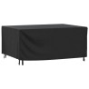 Housse de salon de jardin noir 172x113x73 cm imperméable 420D 