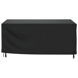Housse de salon de jardin noir 172x113x73 cm imperméable 420D 