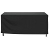 Housse de salon de jardin noir 172x113x73 cm imperméable 420D 