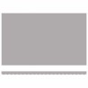 Tissu de remplacement de store pour cadre de 5x3.5 m Gris clair 