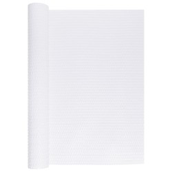 Paravent de balcon blanc 1000x80 cm résine tressée 