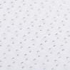 Paravent de balcon blanc 1000x80 cm résine tressée 